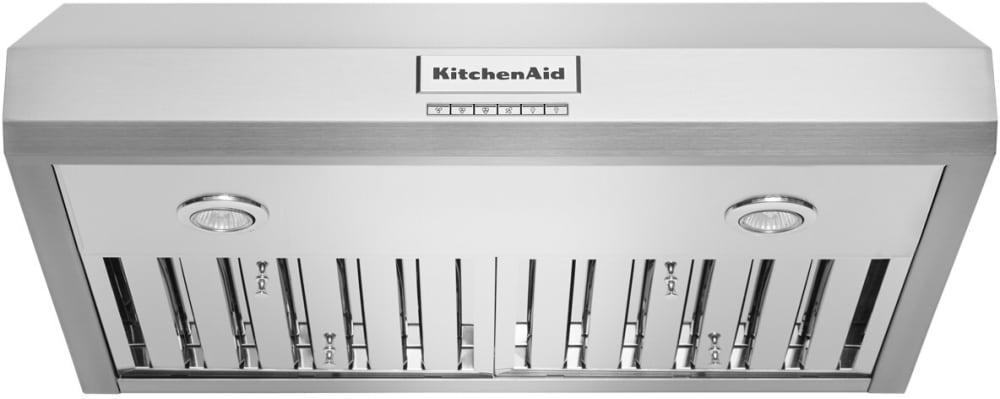 Kitchenaid hood fan top 30