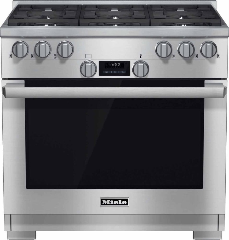 Miele HR11341G 36 Inch Freestanding Gas Range with 5.8 cu. ft
