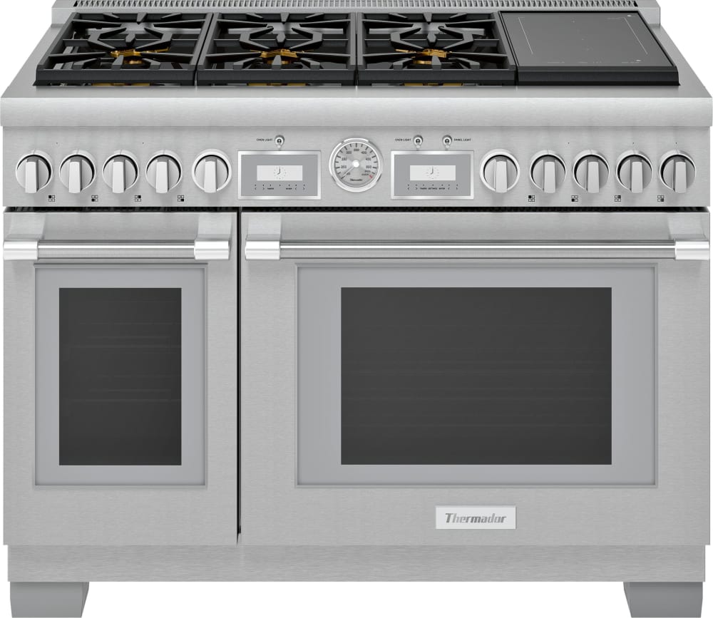 Signature Kitchen Suite 48 in. 6-Burner Smart Dual Fuel Rangetop