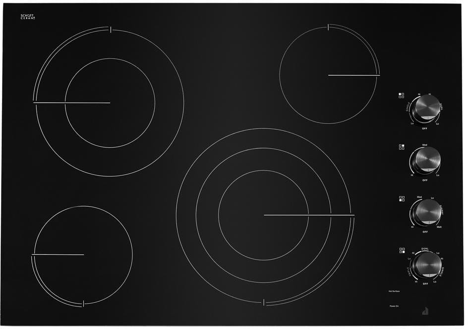 Whirlpool 30 in. 4-Burner Electric Coil Cooktop with Simmer Burner