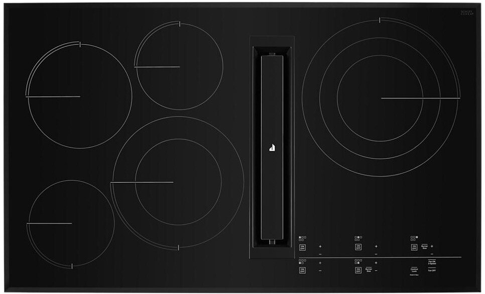 36 inch electric downdraft shop cooktop