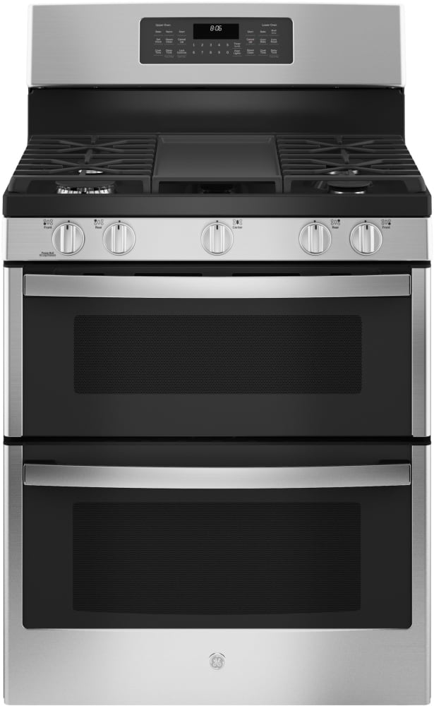 Double convection oven shop gas range