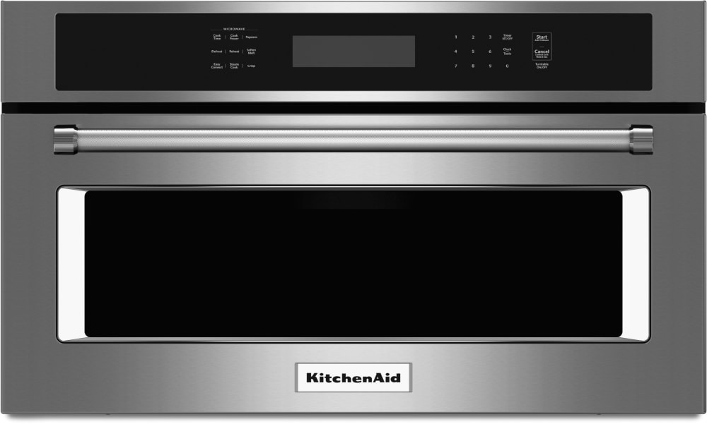 KitchenAid 30 Built in Microwave Oven with Convection Cooking (Stainless Steel)