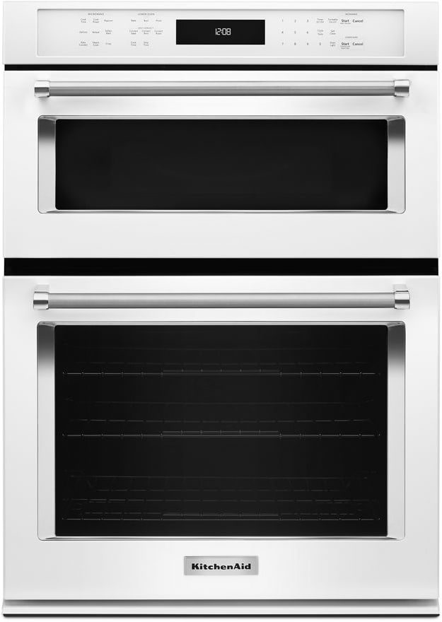 Electric wall oven shop microwave combo