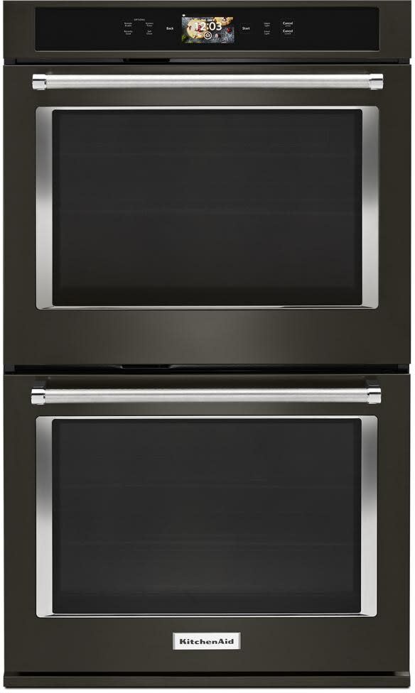 KitchenAid 30 in. Double Electric Wall Oven Self-Cleaning with