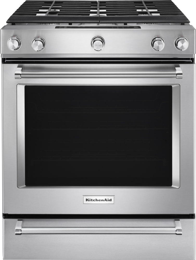 KitchenAid KSGB900ESS 30 Gas Slide-in Single Oven