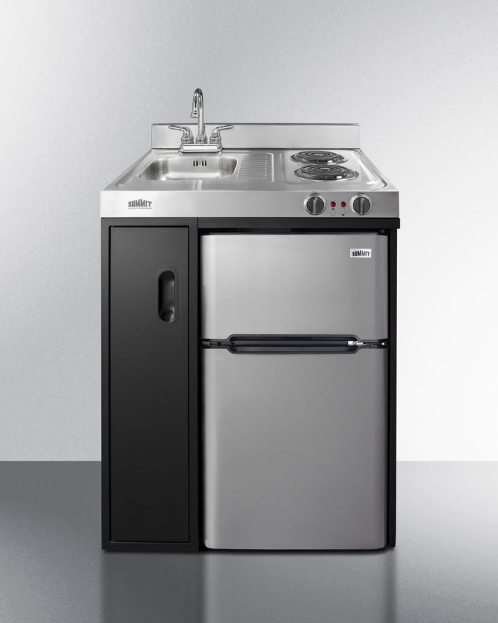 Apartment fridge freezer top combo