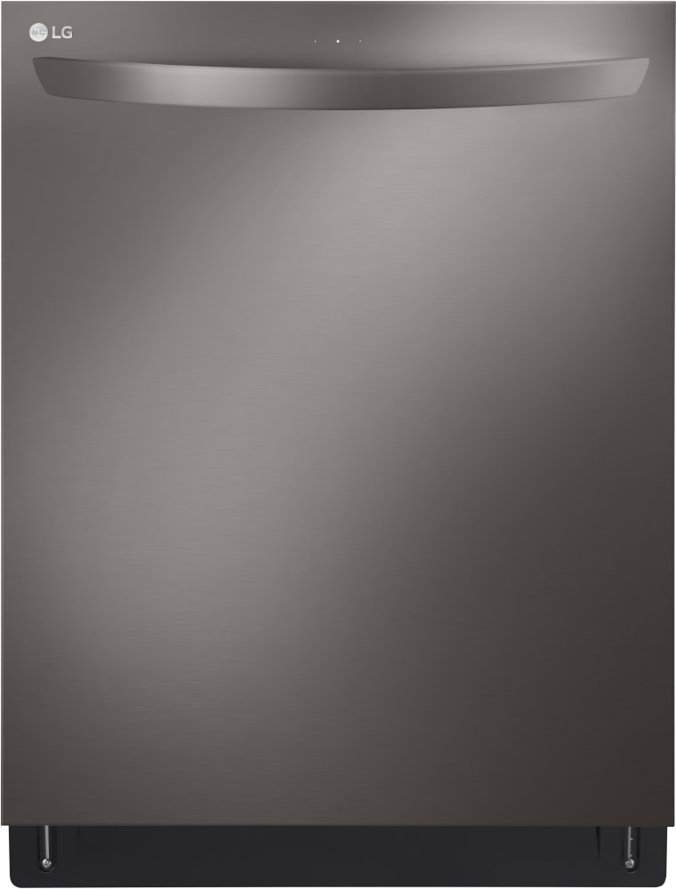 Stainless steel and black dishwasher outlet