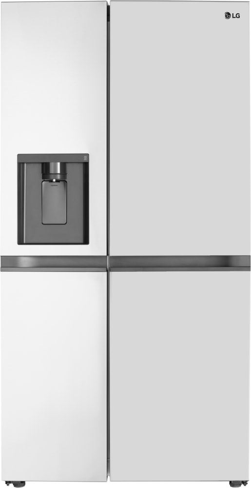 Lg fridge freezer clearance with glass door