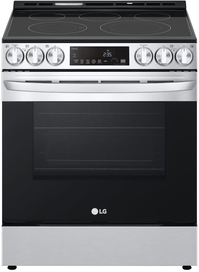 LG 30 in. 6.3 cu. ft. Smart Wi-Fi Enabled Fan Convection Electric