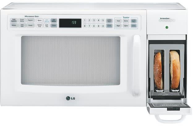 LG LTRM1240SW Microwave Toaster Oven with 9 Browning levels White