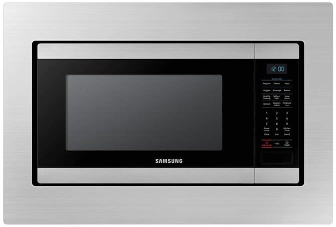 Samsung built in microwave cheap stainless steel
