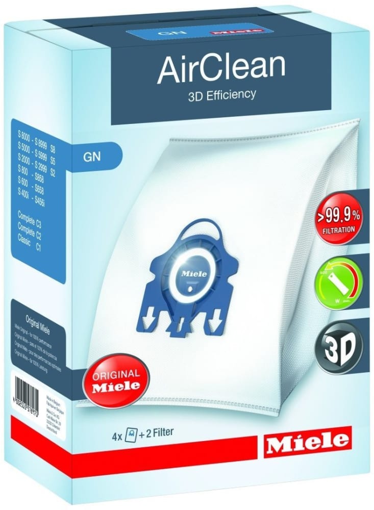 Miele 10123210 Type GN AirClean 3D Efficiency FilterBag™