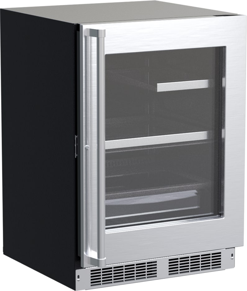 Marvel 24-in Outdoor Built-In Refrigerator Freezer - Stainless Steel Stainless Steel MORF224SS31A