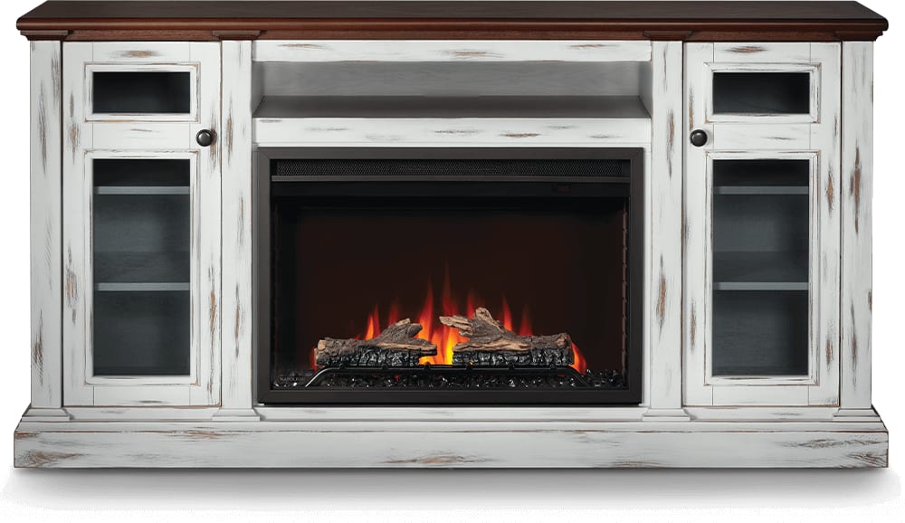 Napoleon electric fireplace tv clearance stand