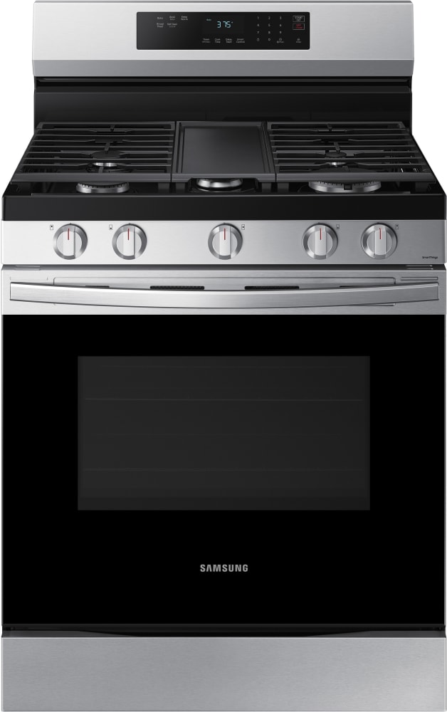 Samsung NX60A6311SS 30 Inch Freestanding Gas Smart Range with 5