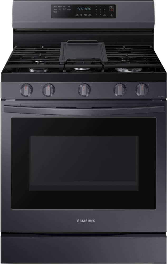 Samsung NX60A6711SG 30 Inch Freestanding Gas Smart Range with 5