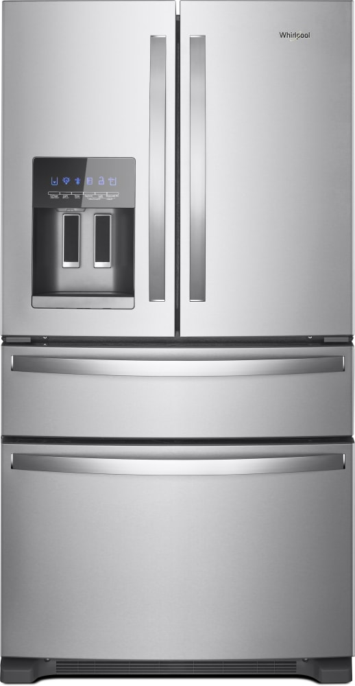 Whirlpool 25 cu. ft. 36 Wide Side-by-Side Refrigerator - White