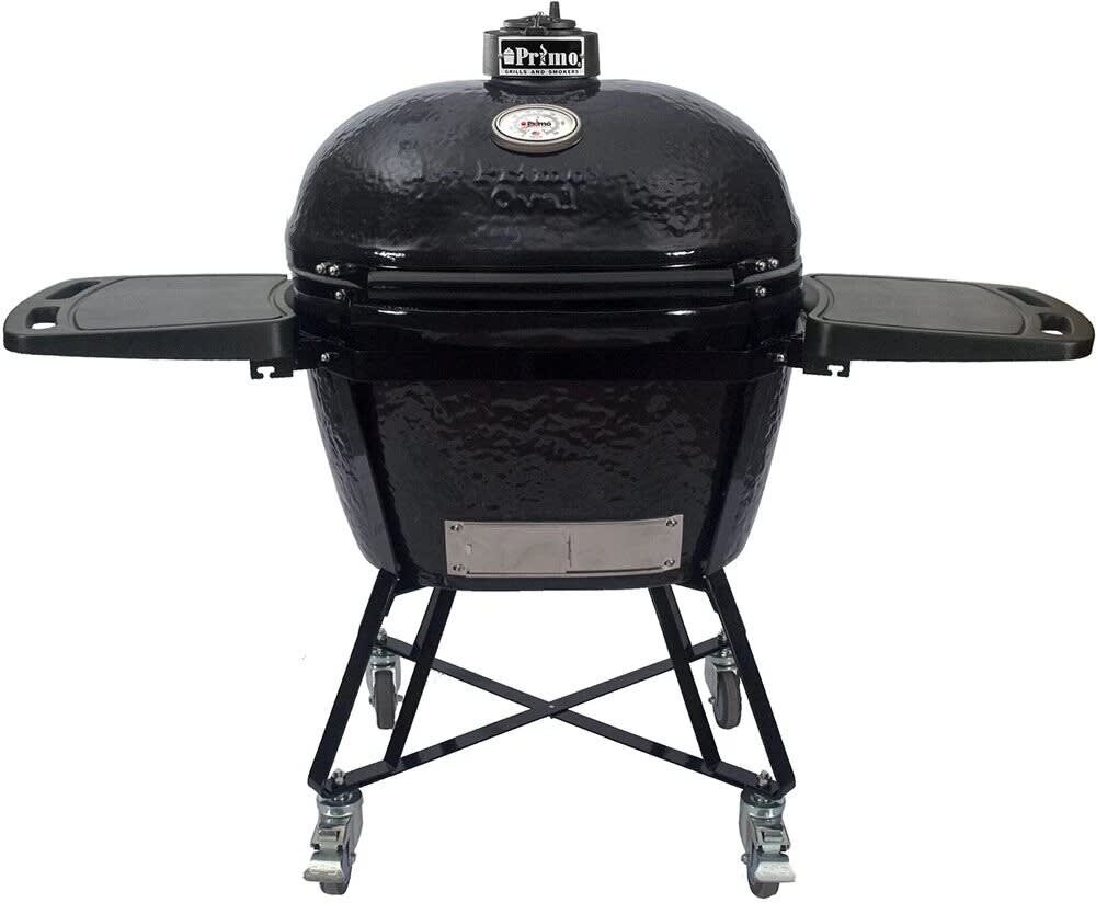 Primo PGCXLC 28 Inch Oval Extra Large Charcoal Ceramic Grill with