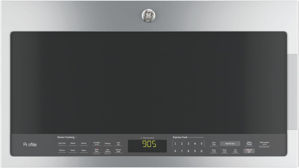 GE Profile 2.1 Cu. Ft. Over-the-Range Sensor Microwave Oven