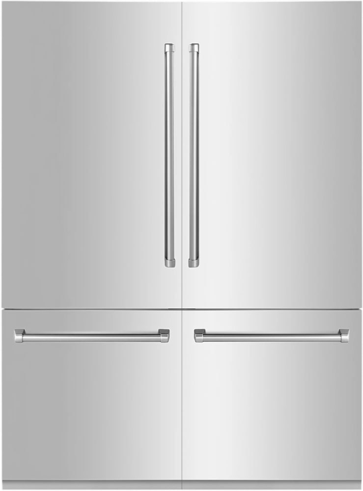 ZLINE RBIV30460 60 Inch Built In French Door Refrigerator with