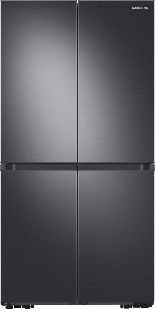 Samsung smart fridge on sale black stainless steel