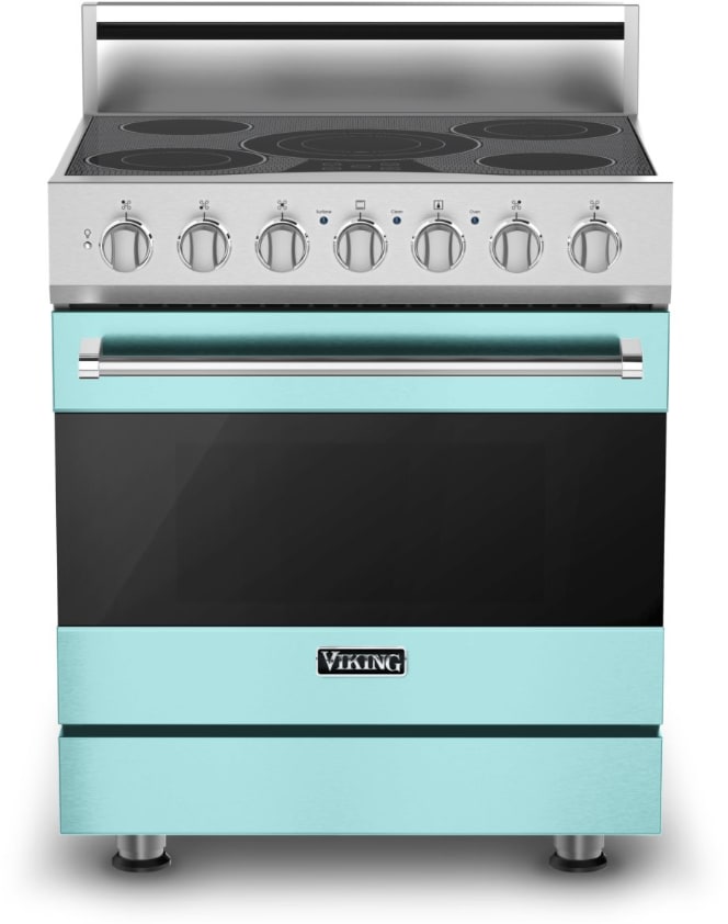Viking RVER33015BBW 30 Inch Freestanding Electric Range with 5