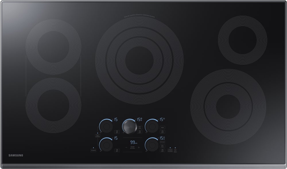 30 Smart Electric Cooktop with Sync Elements in Black Stainless Steel  Cooktop - NZ30K7570RG/AA