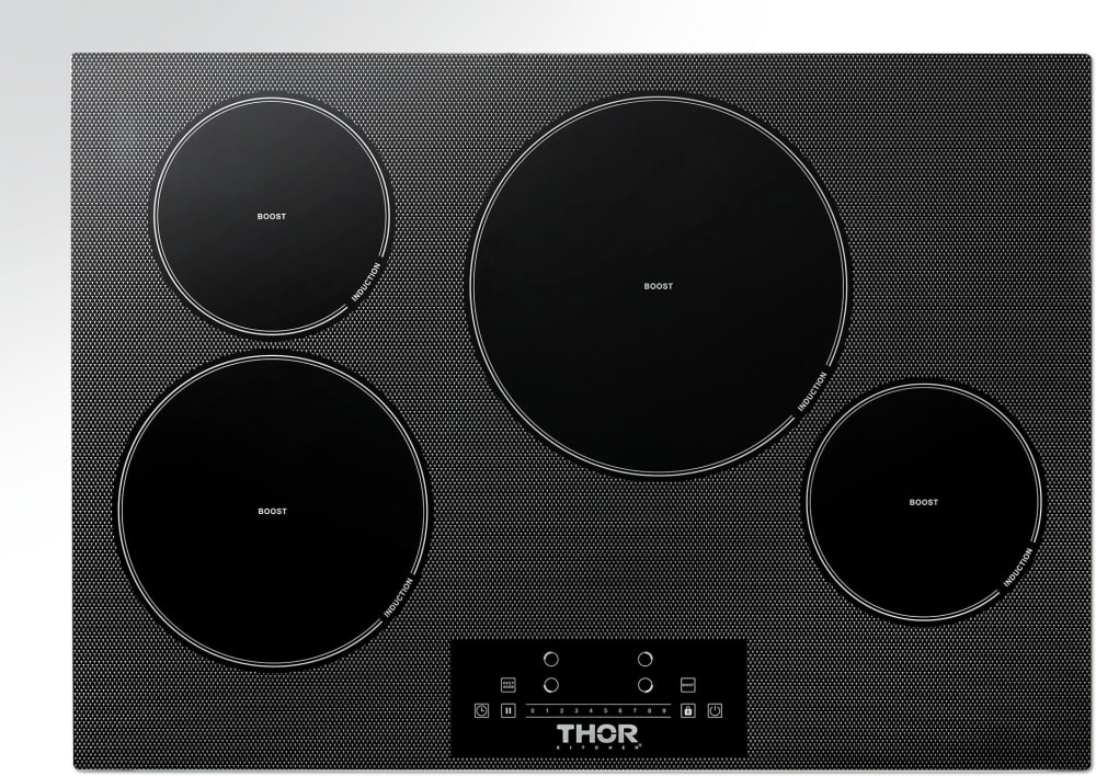 Thor Kitchen TIH30 30 Inch Built-In Induction Cooktop with 4 Heating  Elements, 9 Power Levels, Touch Controls, Residual Heat Indicators and  Lock, Automatic Safety Shut-off