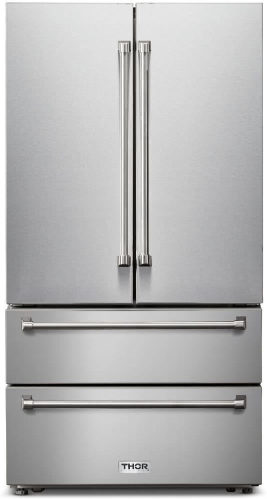 TRF3602 by Thor Kitchen - 36 Inch Professional French Door Refrigerator  With Freezer Drawers