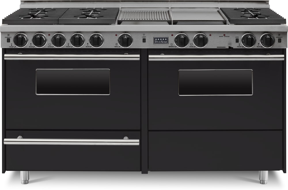 FiveStar TTN6397W 60 Inch Freestanding Dual Fuel Range with 6 