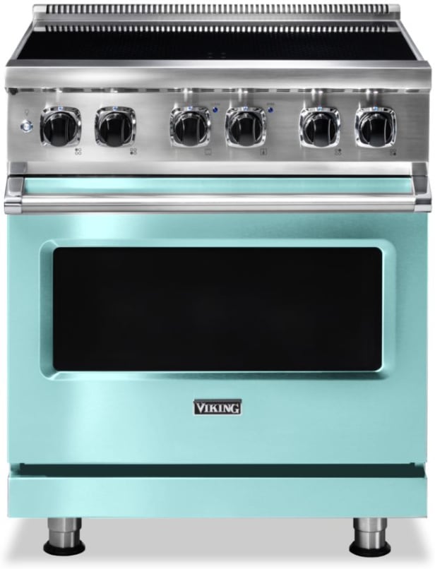 Viking VIR53024BBW 30 Inch Freestanding Induction Range with 4