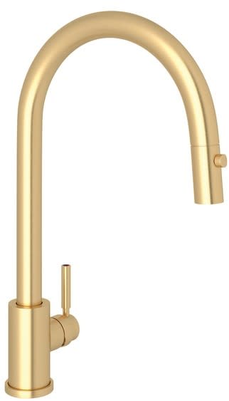 Newport Brass 4-1094BP/01 Single Handle Round Pressure Balance Trim Satin  Gold