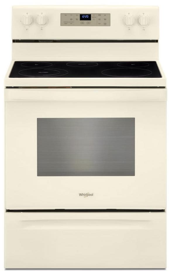Whirlpool WFE525S0JT 30 Inch Freestanding Electric Range with 5
