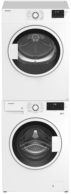 Blomberg washer dryer stackable deals