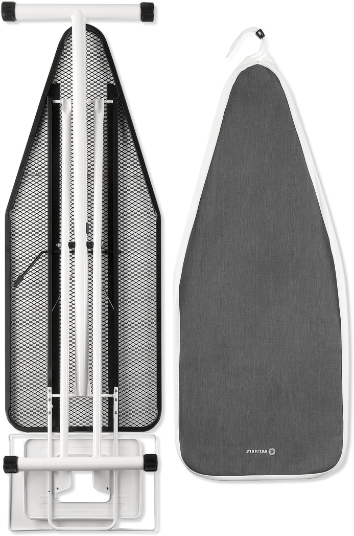 Reliable 120IB Ironing Board with Ultra Fine Cover, 7 Height