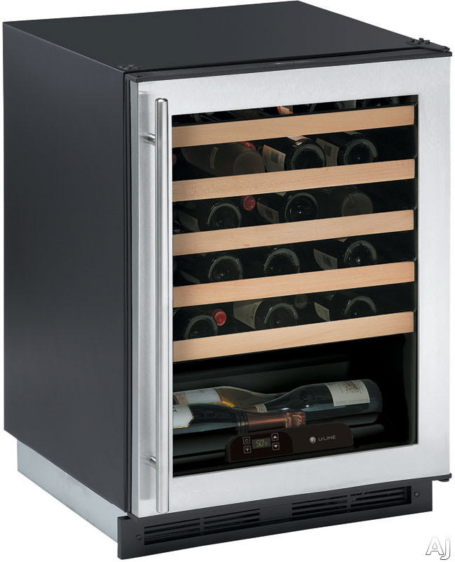 U-Line U1175WCS00 24 Inch Built-in Wine Storage with 48-Bottle