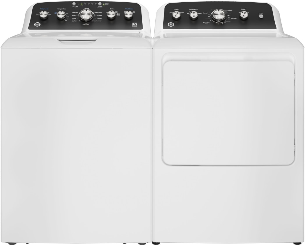 GE GTW485ASWWB 27 Inch Top Load Washer with 4.5 cu ft Capacity