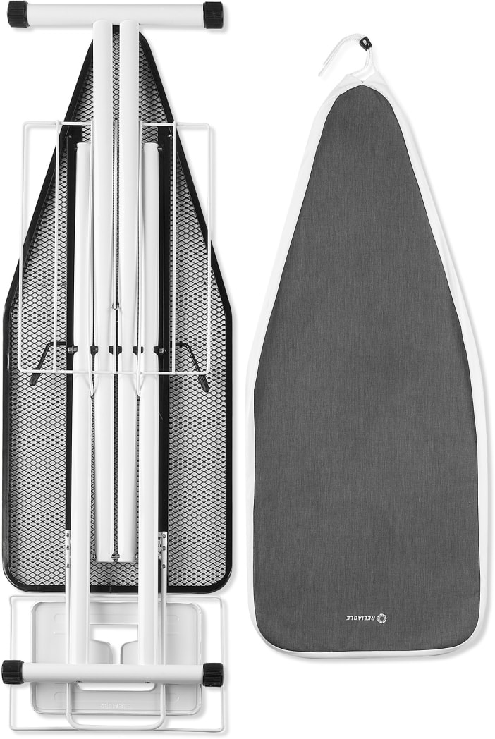 Reliable 220IB Ironing Board with 7 Height Adjustment, Heat