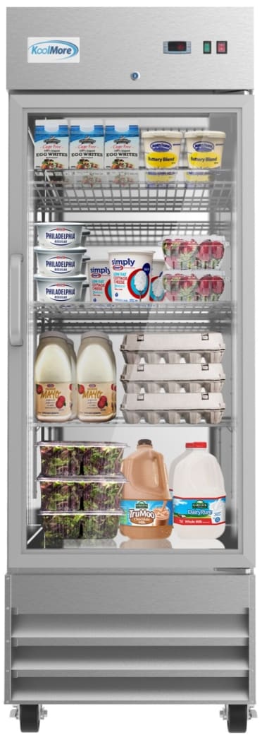 Koolmore RIR1DGD 29 Inch Commercial Freestanding All-Refrigerator