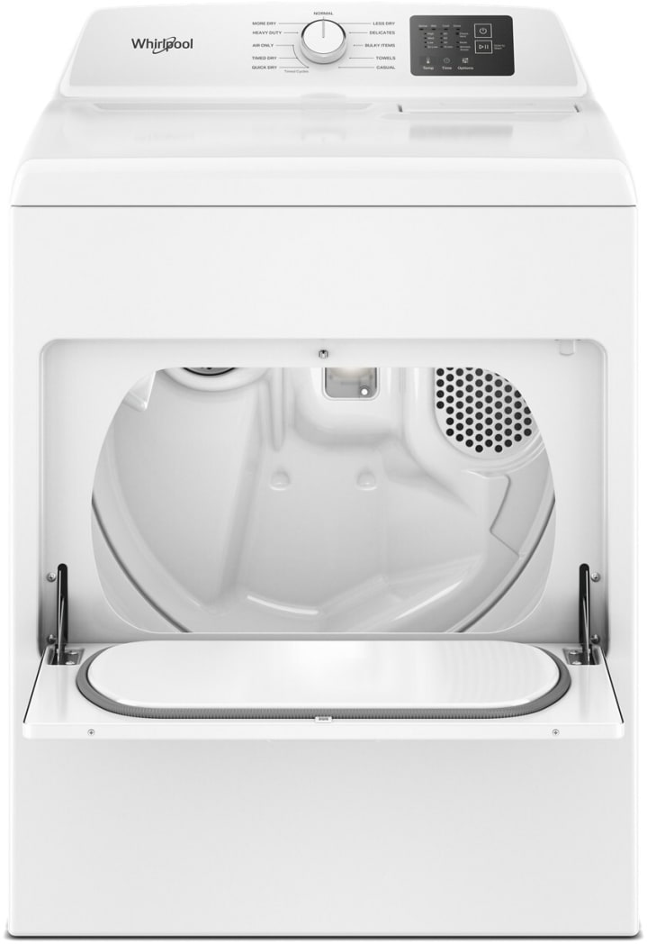 Whirlpool WGD4107SW 29 Inch Gas Front Load Dryer with 7.0 cu ft