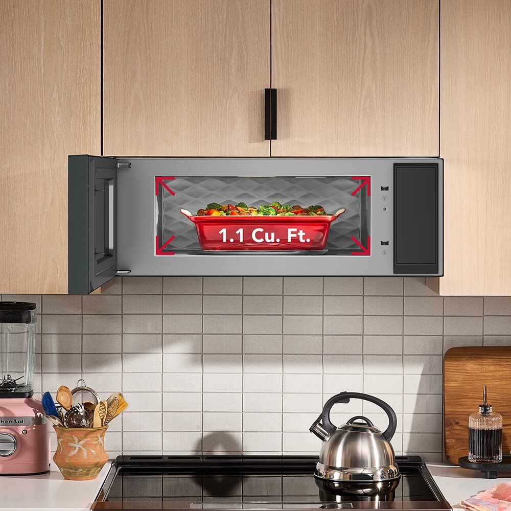 KitchenAid KMML550RJP 30 Inch Over-the-Range Smart Microwave with