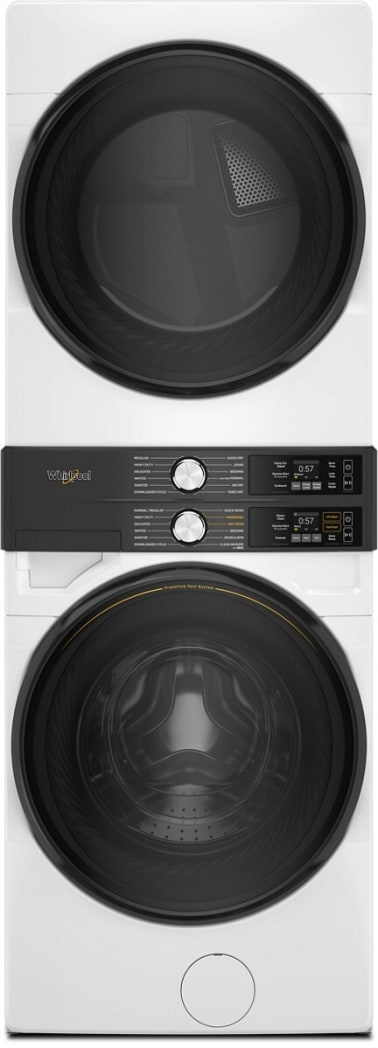 Whirlpool WGF5727TW 27 Inch Laundry Tower with 4.5 Cu. Ft. Washer