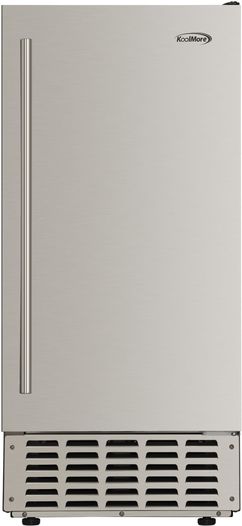 Koolmore KMBIM66NSS 15 Inch Built-In Nugget Icemaker with 17.5 lbs