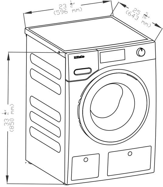 Total height of stackable washer and dryer cheap