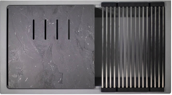 Nantucket Sinks PR3419TIUM 34 Inch Undermount Granite Composite