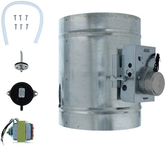 海外ブランドアウトレット通 Zephyr MUA006A Make-up Air Damper Kit (600 CFM Blowers) トップス