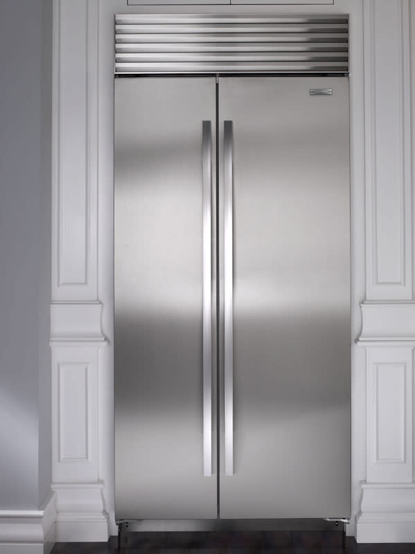 Sub-Zero BI36SSCH 36 Inch Built-in Side-by-Side Refrigerator with