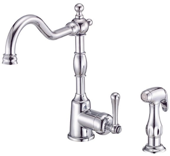 Danze® D401557 Single Lever Cast Spout Kitchen Faucet with 9 Inch