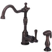 Danze® D404214RB Single Handle Kitchen Cast Spout Faucet with 9
